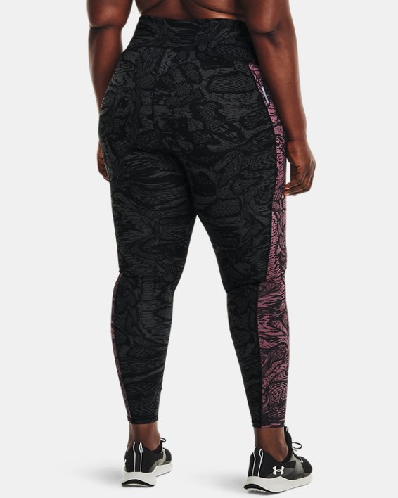 Women's UA RUSH™ HeatGear® No-Slip Waistband Full-Length Leggings, Black, pdpMainDesktop image number 1
